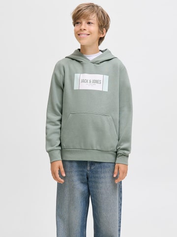 JACK & JONES Junior Hoodie "Hayato" in Türkis