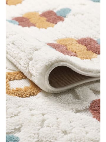 Conceptum Hypnose Hochflor-Teppich in Creme/ Hellbraun/ Gelb