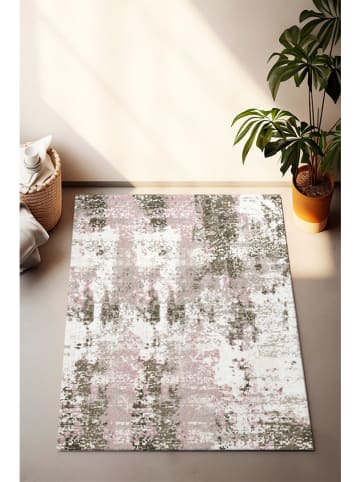 Conceptum Hypnose Kurzflor-Teppich ''CT-1079'' in Beige/ Creme/ Khaki