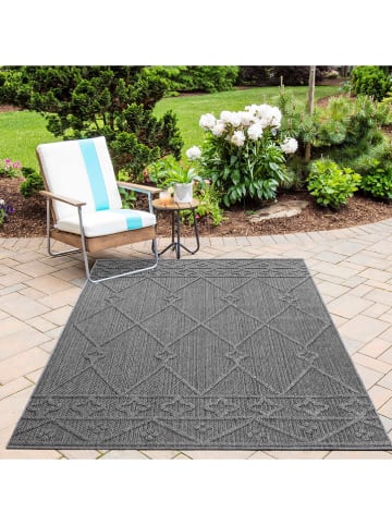 Conceptum Hypnose In- & Outdoor-Teppich ''Patara" in Grau