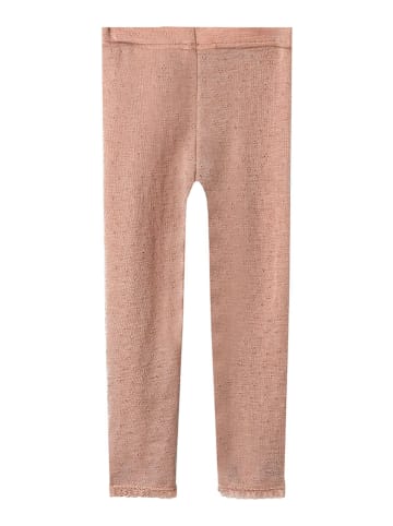 Lil Atelier Legginsy w kolorze jasnoróżowym