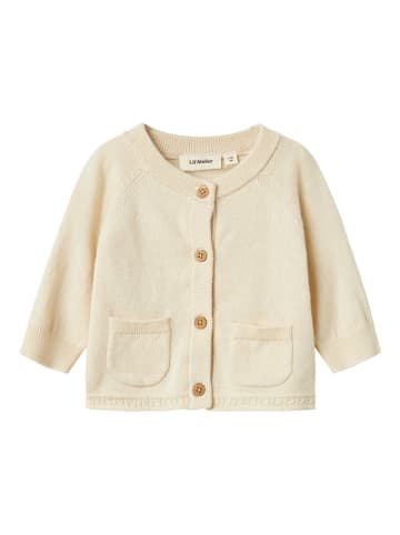 Lil Atelier Cardigan in Beige