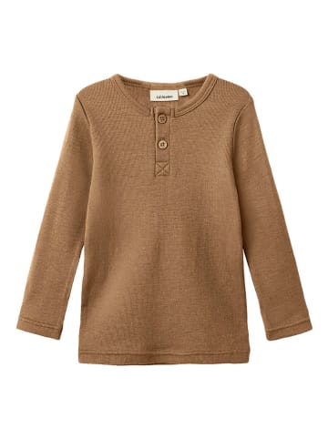 Lil Atelier Longsleeve in Hellbraun