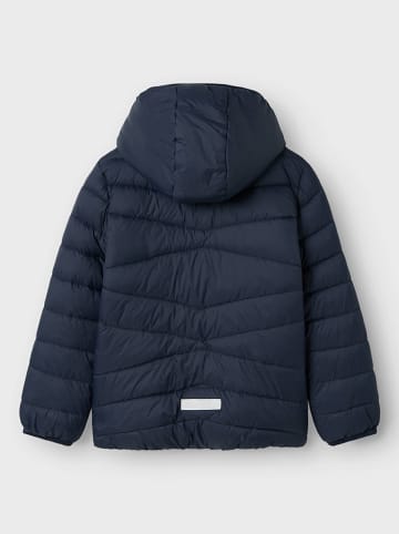 name it Steppjacke in Dunkelblau