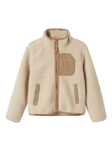 name it Fleece jas "Mattia" crème
