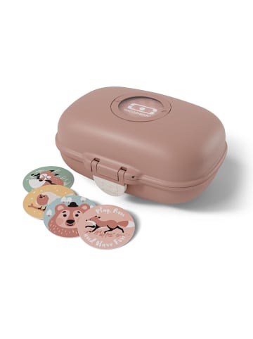 Monbento Pojemnik "Gram" w kolorze biało-jasnoróżowym na lunch - 600 ml
