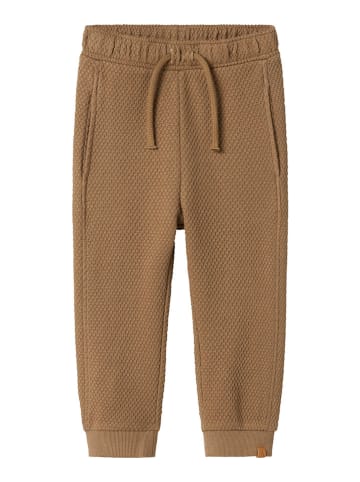 Lil Atelier Sweatbroek lichtbruin