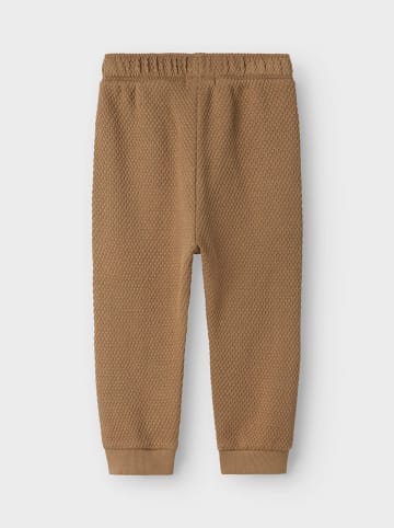 Lil Atelier Sweatbroek lichtbruin