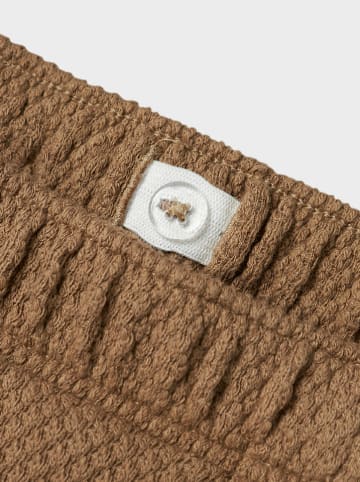 Lil Atelier Sweatbroek lichtbruin