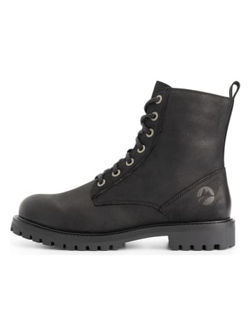TRAVELIN' Leren boots "Akland" zwart