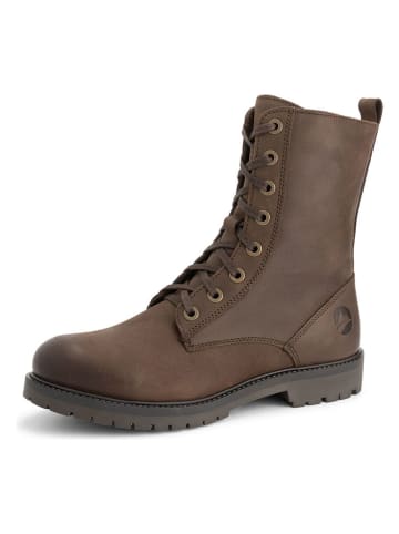 TRAVELIN' Leder-Boots "Bossvika" in Braun