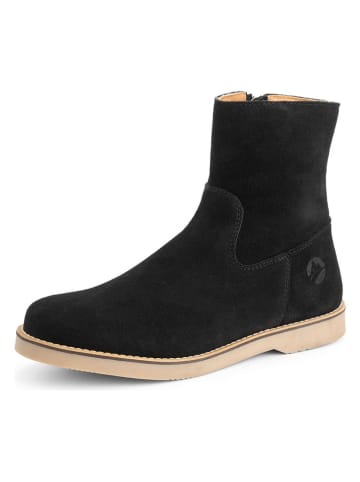 TRAVELIN' Leder-Boots "Cahors" in Schwarz