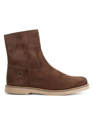 TRAVELIN' Leren boots "Cahors" bruin