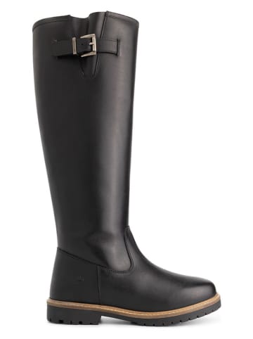 TRAVELIN' Leder-Stiefel "Dannemare" in Schwarz