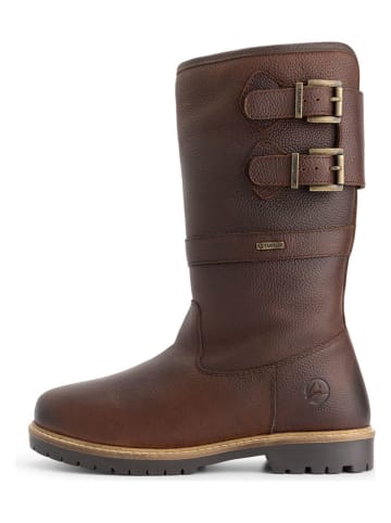 TRAVELIN' Leren boots "Dawson" bruin
