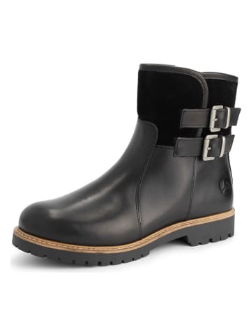 TRAVELIN' Leren boots "Elva" zwart