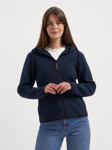 TRAVELIN' Sweatjacke "Kirsten" in Dunkelblau