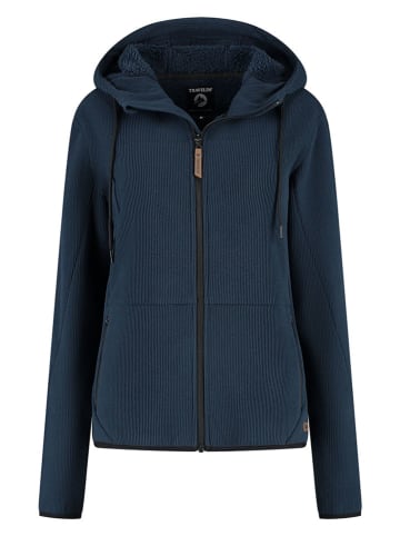 TRAVELIN' Sweatjacke "Kirsten" in Dunkelblau