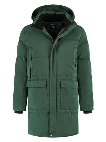 TRAVELIN' Steppmantel "Ladan" in Grün 