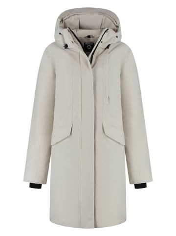 TRAVELIN' Übergangsmantel "Linea" in Creme