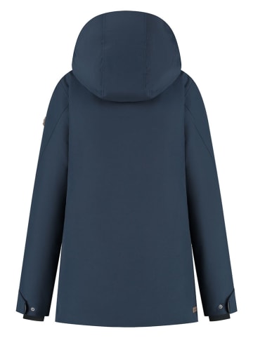 TRAVELIN' Parka "Lisbet" w kolorze granatowym