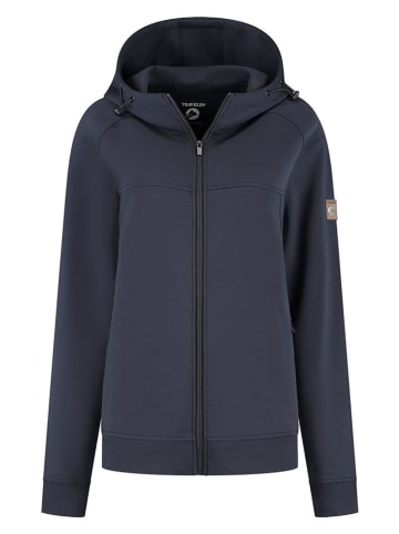 TRAVELIN' Sweatvest "Stine" donkerblauw