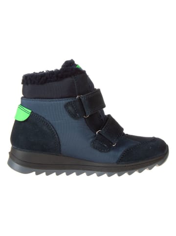 Primigi Leder-Boots in Dunkelblau