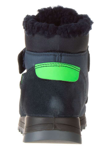 Primigi Leder-Boots in Dunkelblau