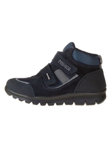 Primigi Skórzane sneakersy w kolorze granatowym