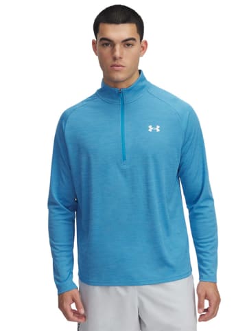 Under Armour Trainingslongsleeve in Blau