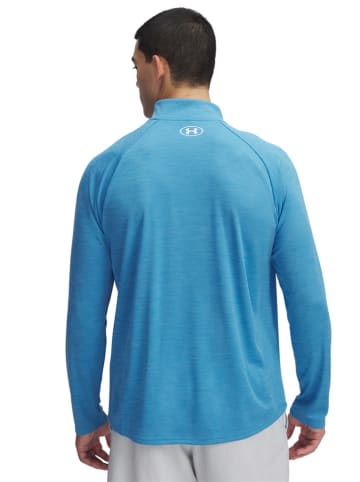 Under Armour Trainingslongsleeve in Blau