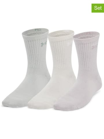 Under Armour 3-delige set: sportsokken grijs