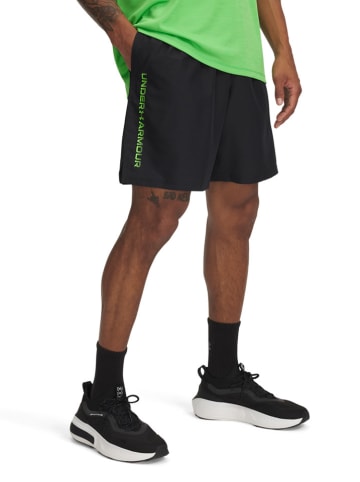 Under Armour Szorty sportowe w kolorze czarnym