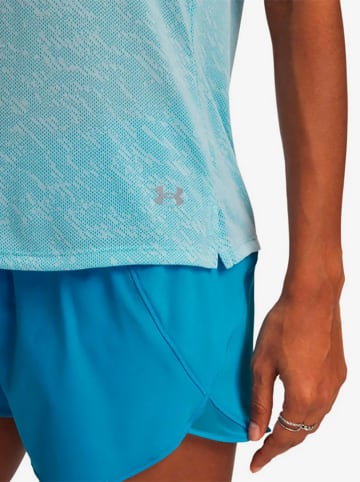 Under Armour Koszulka sportowa w kolorze błękitnym