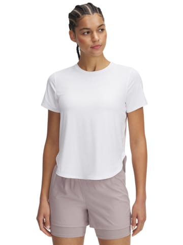 Under Armour Laufshirt in Weiß