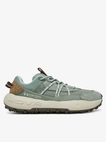 Under Armour Leder-Laufschuhe in Grün