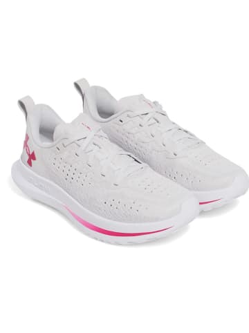 Under Armour Laufschuhe in Weiß/ Pink