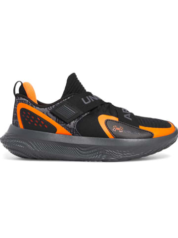 Under Armour Basketbalschoenen zwart/oranje