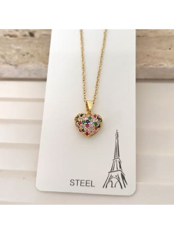 Nakkash Vergulde ketting met hanger - (L)42 cm