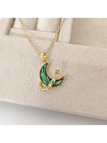 Nakkash Vergold. Halskette mit Anhänger - (L)42 cm