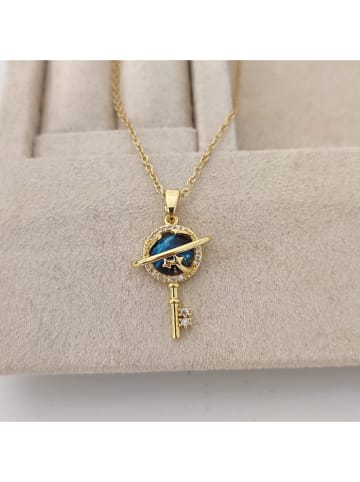 Nakkash Vergulde ketting met hanger - (L)42 cm