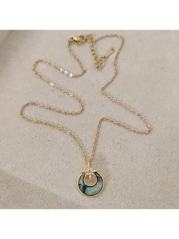 Nakkash Pozłacany naszyjnik z zawieszką - dł. 42 cm