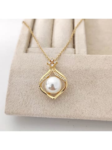 Nakkash Vergulde ketting met hanger - (L)42 cm