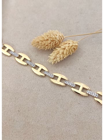 Nakkash Vergulde armband met edelstenen