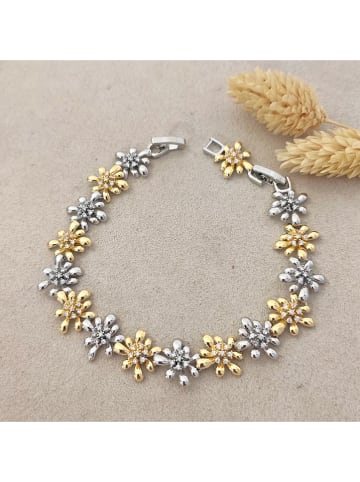 Nakkash Vergulde armband met edelstenen