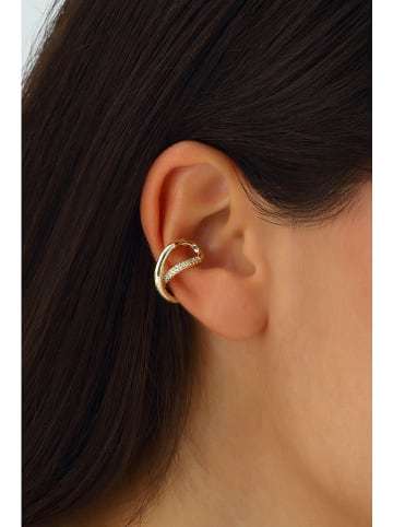 Nakkash Vergold. Earcuff mit Edelsteinen