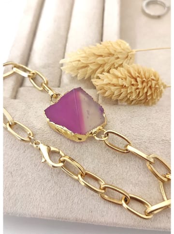 Nakkash Vergulde armband met edelsteen