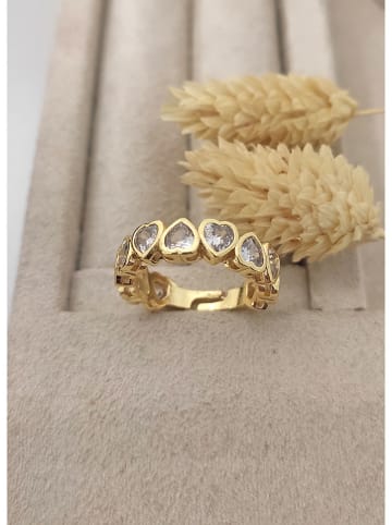 Nakkash Vergold. Ring mit Edelsteinen
