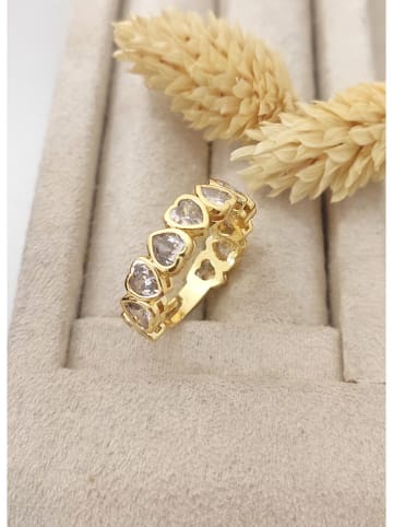 Nakkash Vergold. Ring mit Edelsteinen