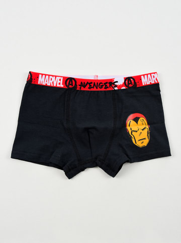 Avengers Bokserki (2 pary) "Avengers Classic" w kolorze czarno-jasnoszaro-czerwonym